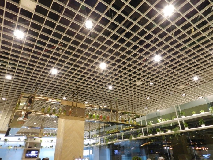 aluminium cell ceiling