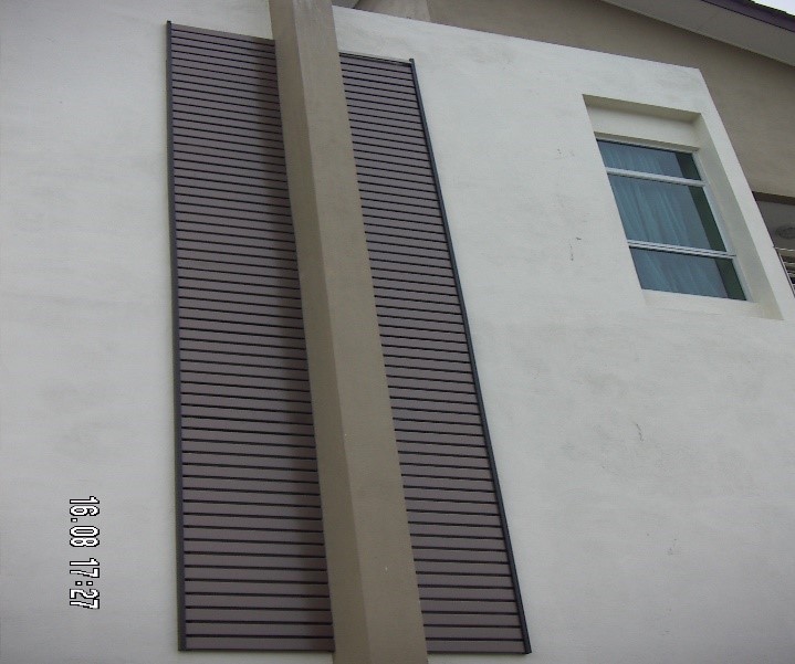 aluminium sun louvers