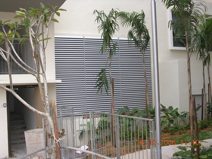 aluminium sun louvers